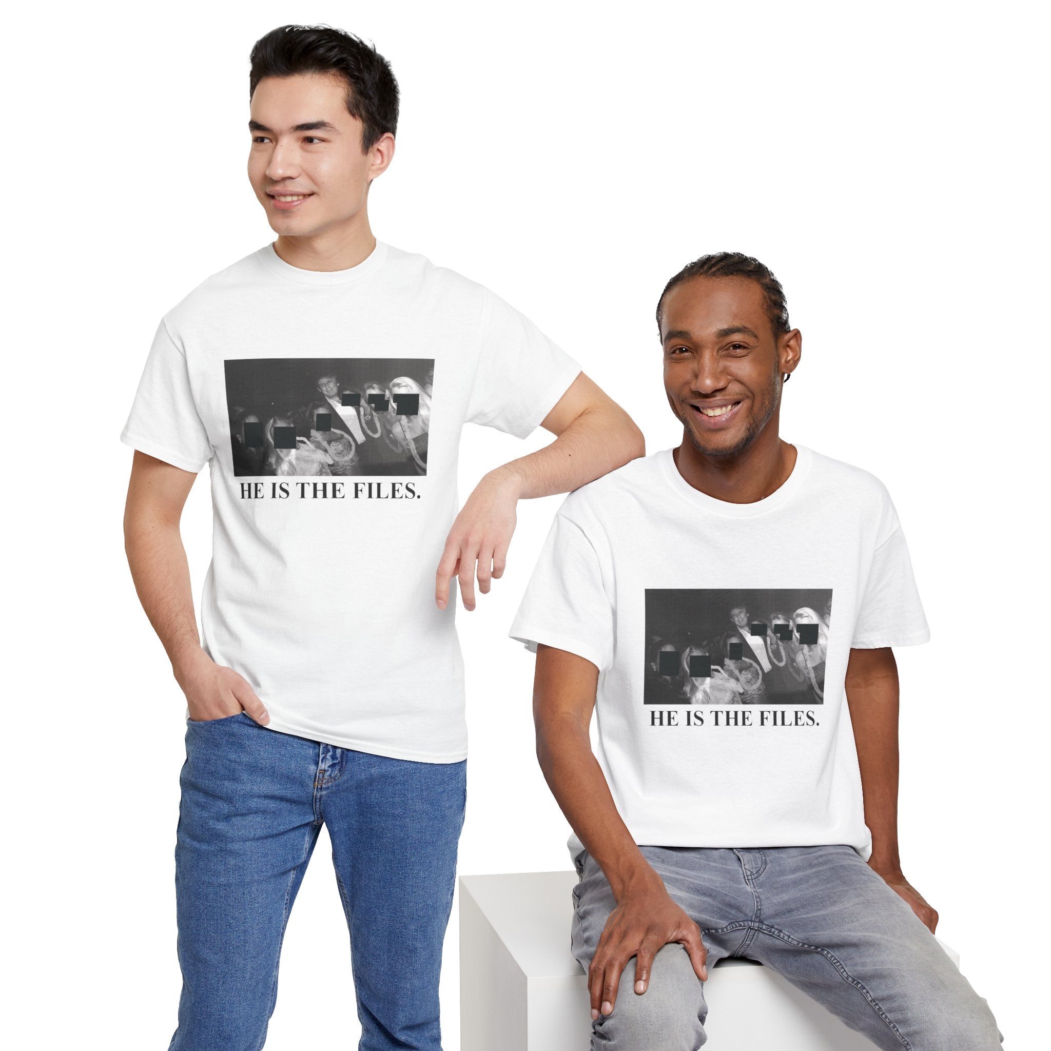 "He Is The Files" Tee