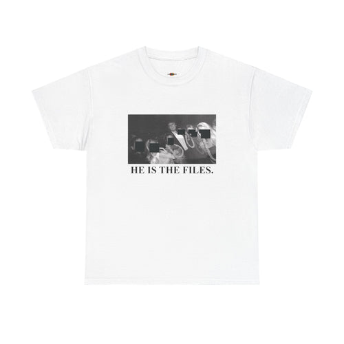 "He Is The Files" Tee