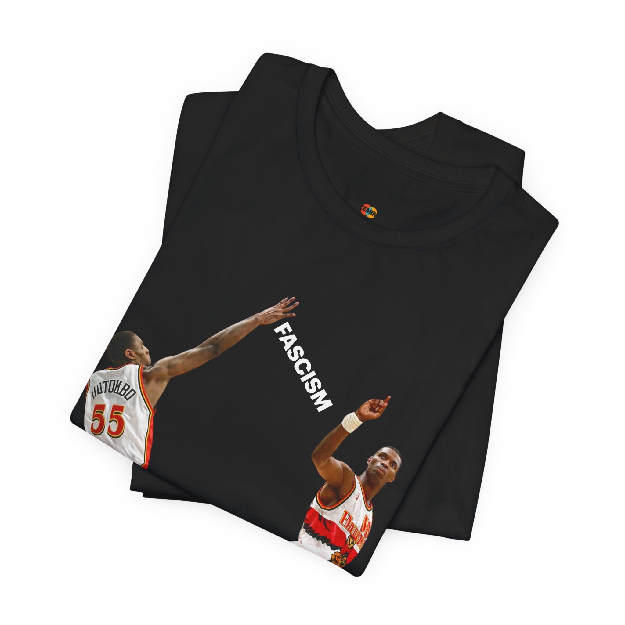 "Not In My House" Anti-Fascism Basketball  Tee